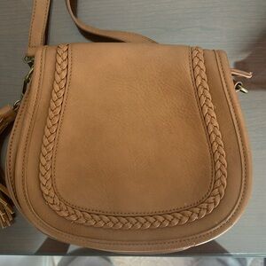 GH Bass Crossbody Brown Purse